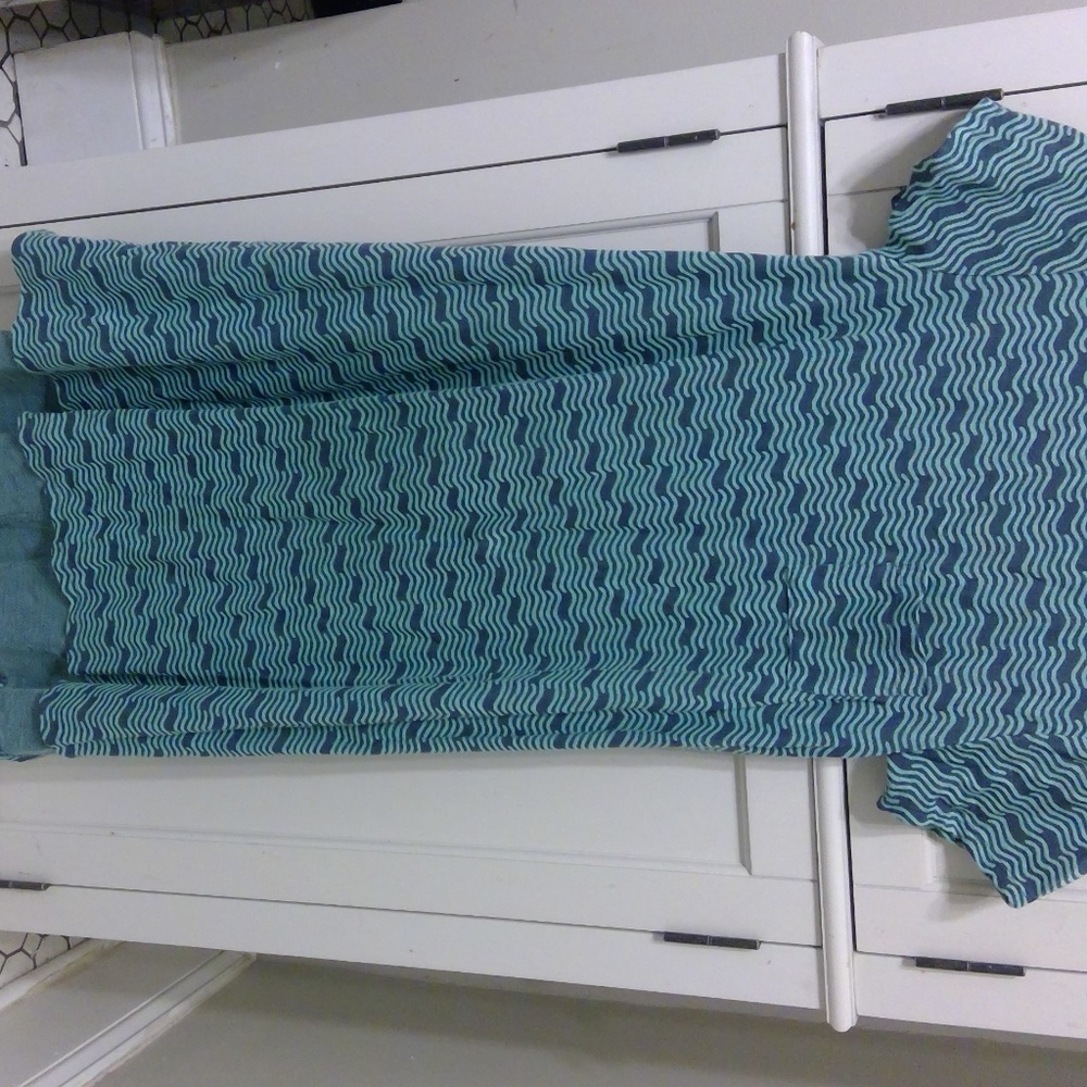 LuLaRoe XXS Multi-Blue Dress